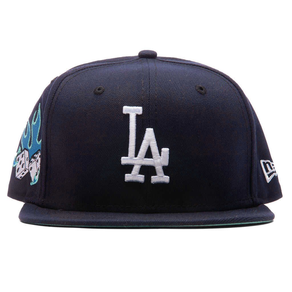 Flaming Dice 59FIFTY Fitted - Los Angeles Dodgers