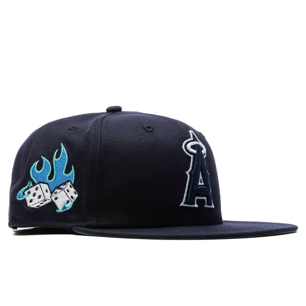 Flaming Dice 59FIFTY Fitted - Los Angeles Angels