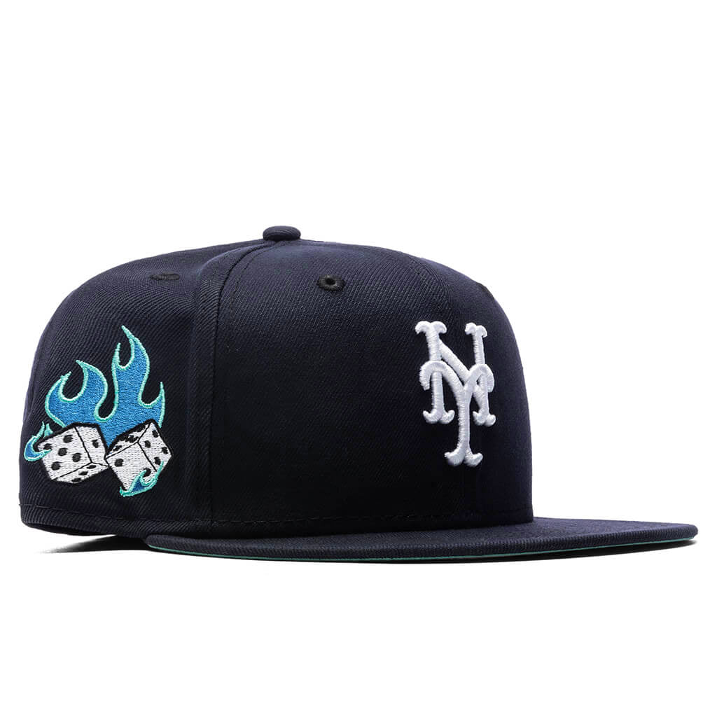 Flaming Dice 59FIFTY Fitted - New York Mets