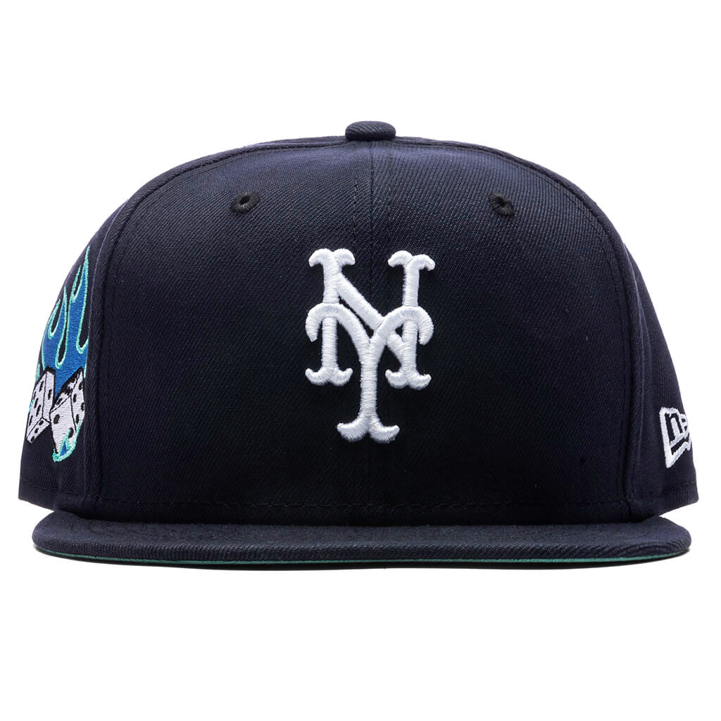 Flaming Dice 59FIFTY Fitted - New York Mets