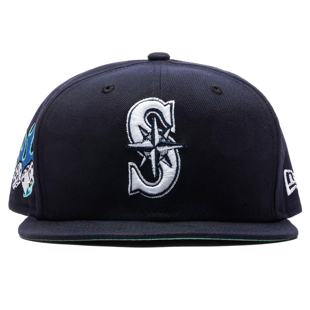 Flaming Dice 59FIFTY Fitted - Seattle Mariners