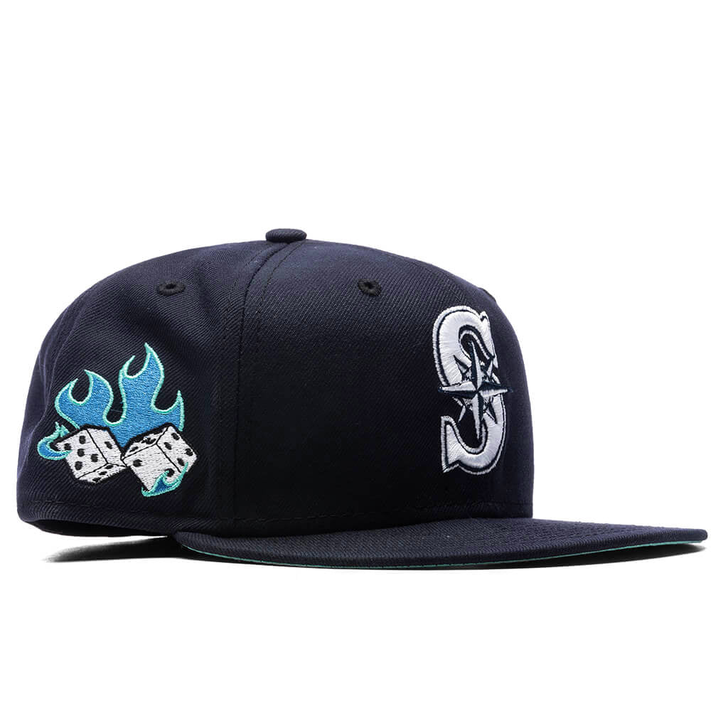 Flaming Dice 59FIFTY Fitted - Seattle Mariners