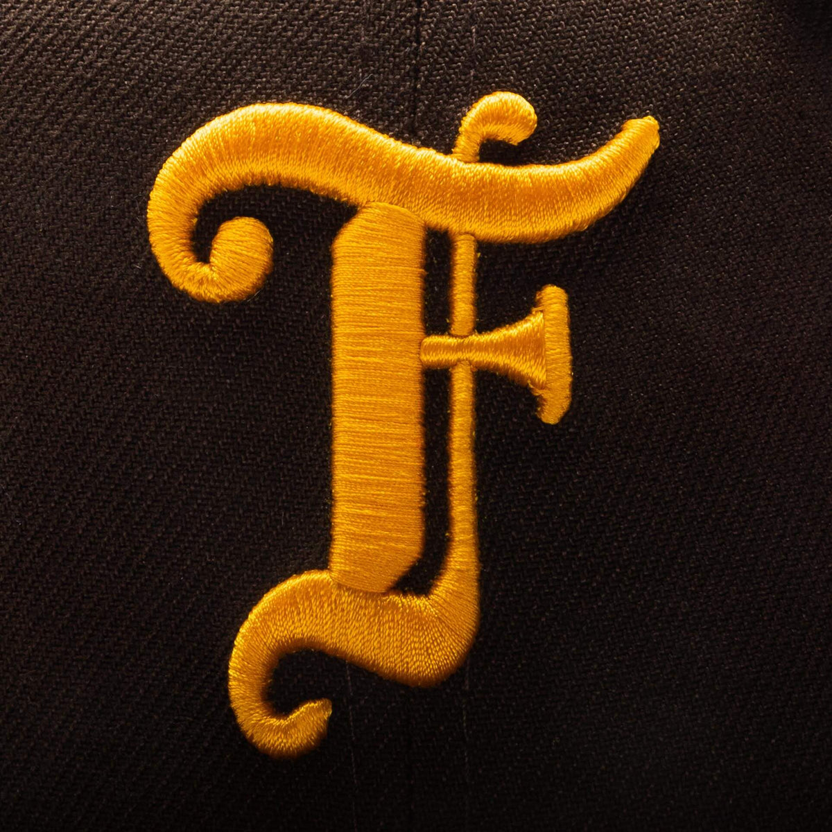 Old English Calabasas Snapback - Brown/Sky