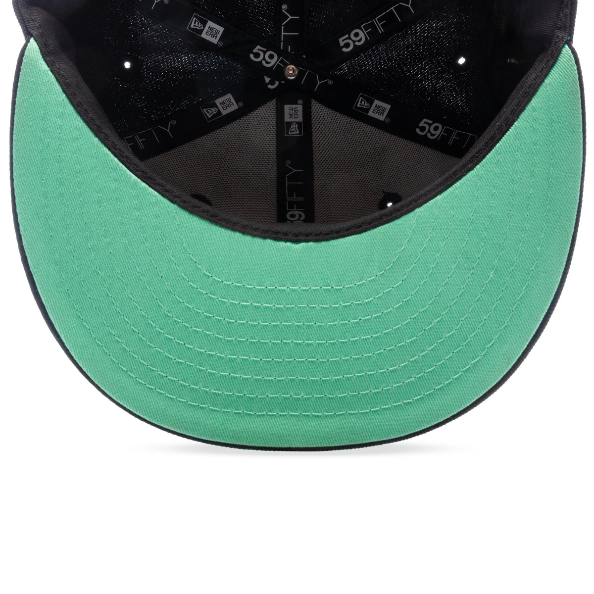Old English Las Vegas Fitted - Black/Mint