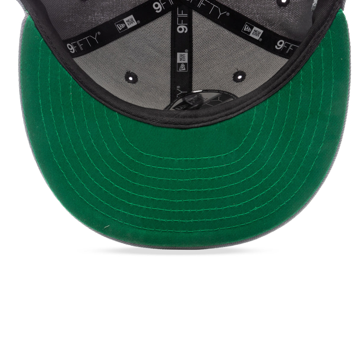 Old English Las Vegas Snapback - Dark Graphite/Green
