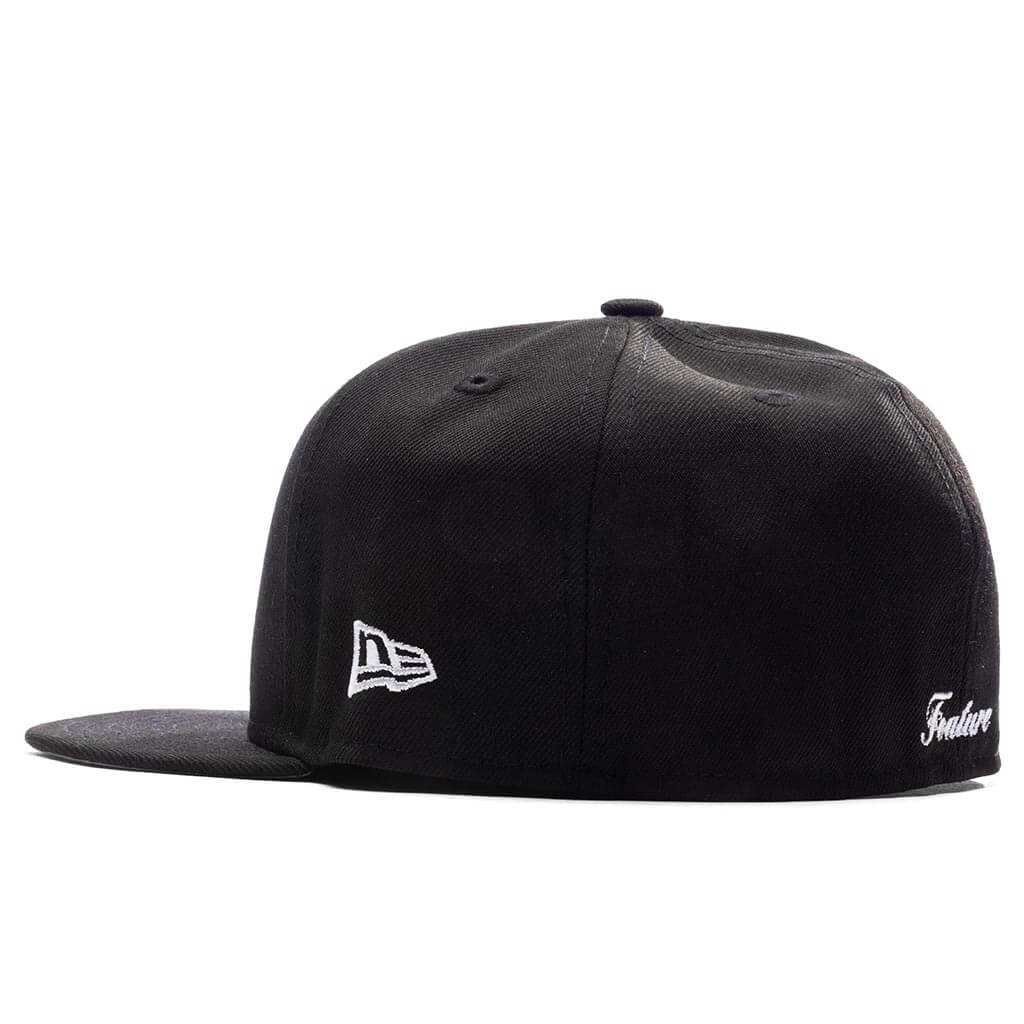 Old English Scottsdale Fitted - Black/Snow Grey