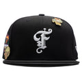 Old English Scottsdale Fitted - Black/Snow Grey