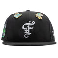 Old English Las Vegas Fitted - Black/Snow Grey