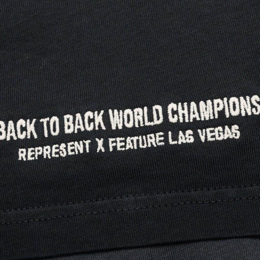 Champion Rings T-Shirt - Stained Black