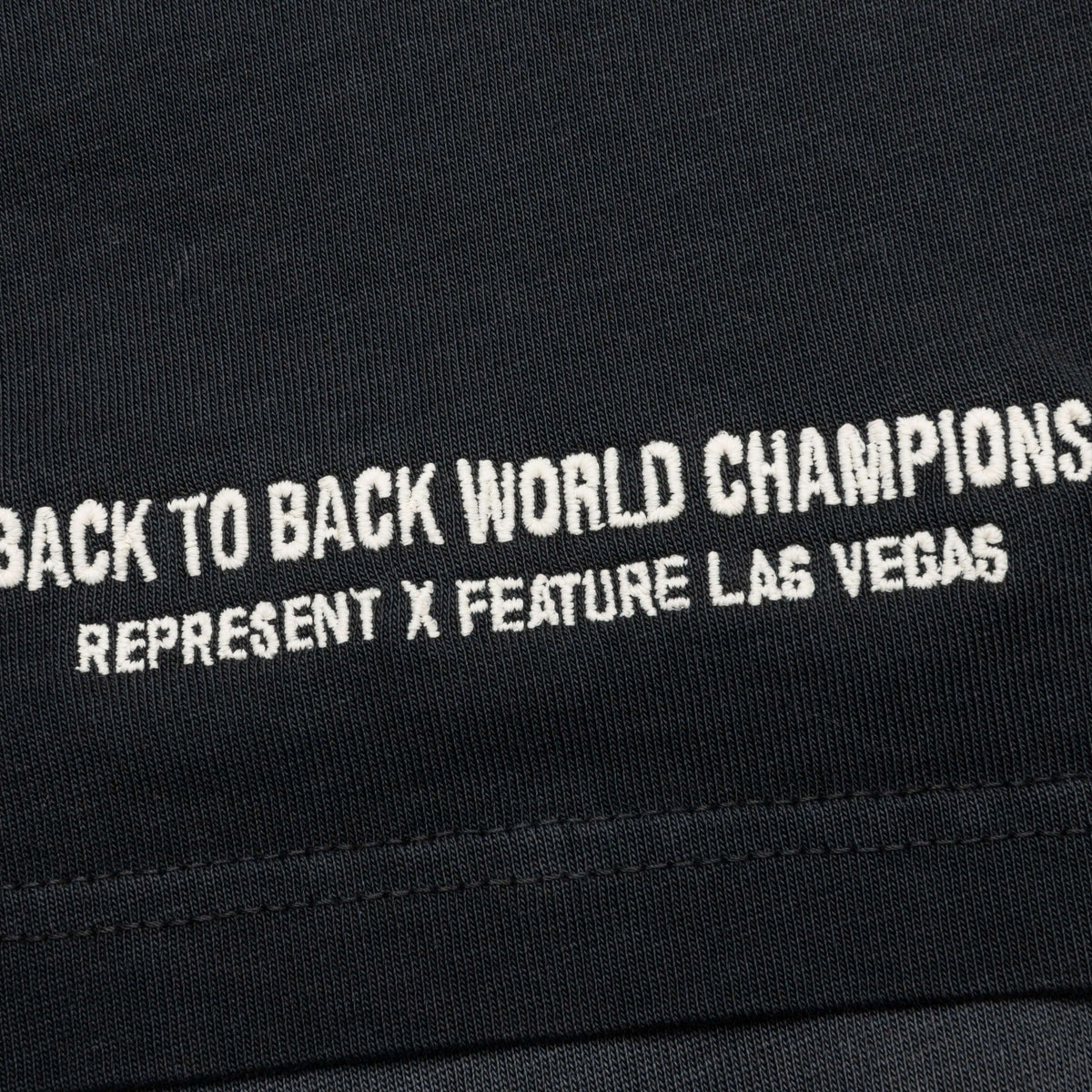 Champion Rings T-Shirt - Stained Black