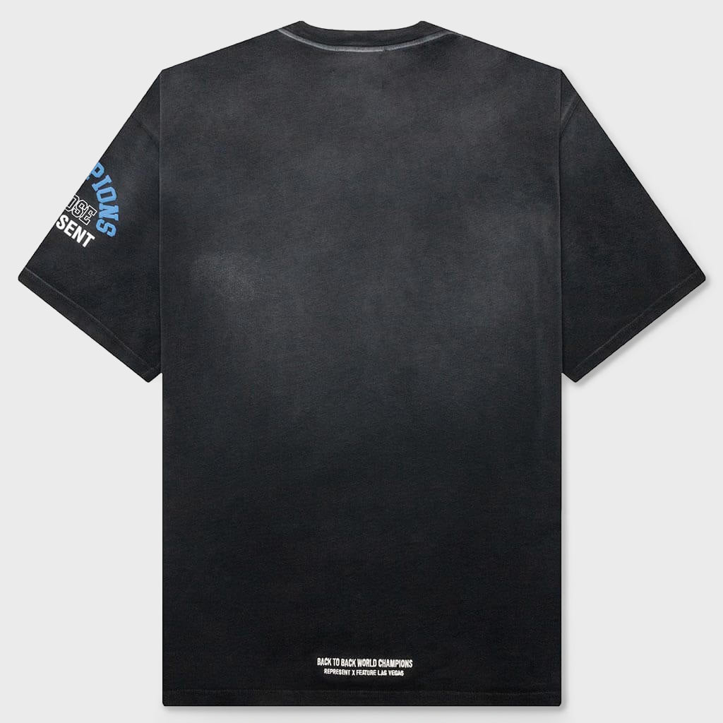 Champion Rings T-Shirt - Stained Black