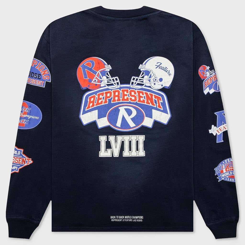 Champions L/S T-Shirt - Midnight Navy
