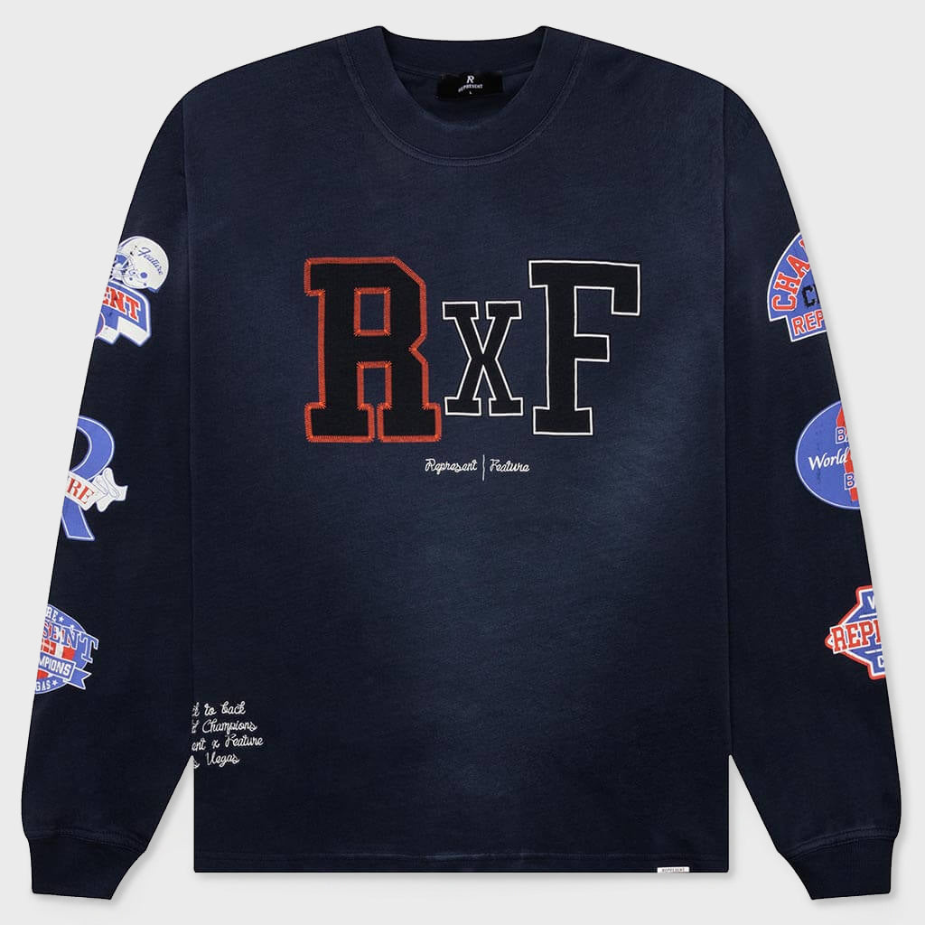 Champions L/S T-Shirt - Midnight Navy