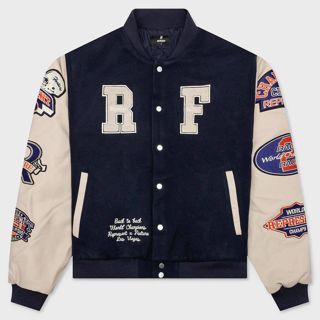 Champions Varsity Jacket - Midnight Navy