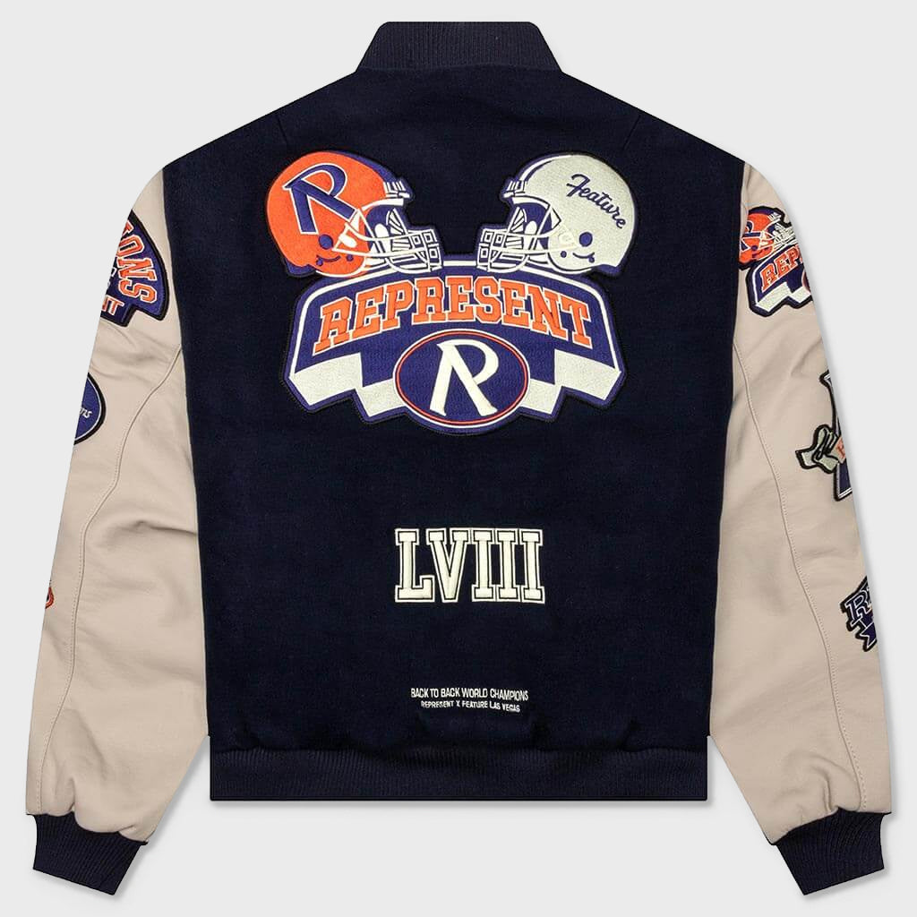 Champions Varsity Jacket - Midnight Navy