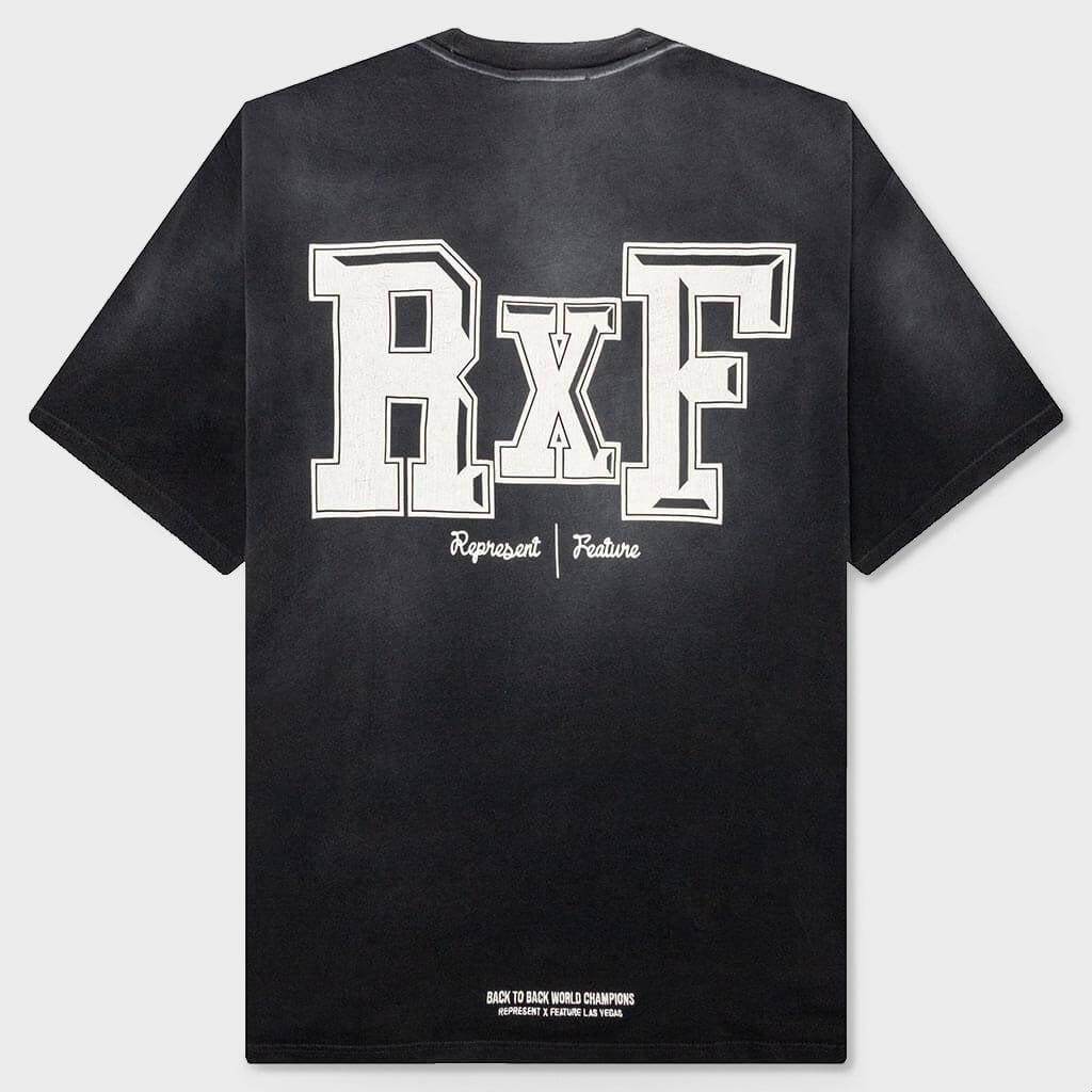 Multi Logo T-Shirt - Stained Black