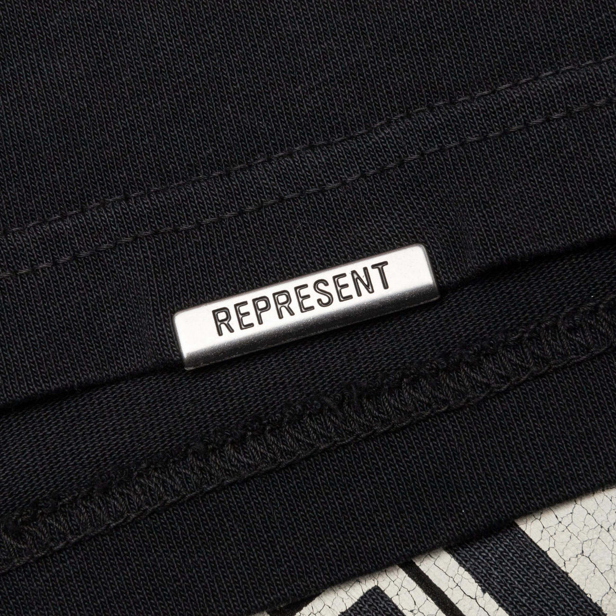 Multi Logo T-Shirt - Stained Black