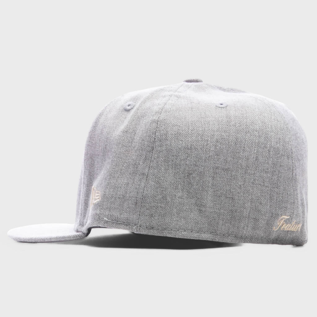 59FIFTY Fitted Wool - Heather Gray/Wool Ivory