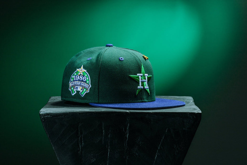 "Timepiece" Houston Astros Fitted - Green/Royal