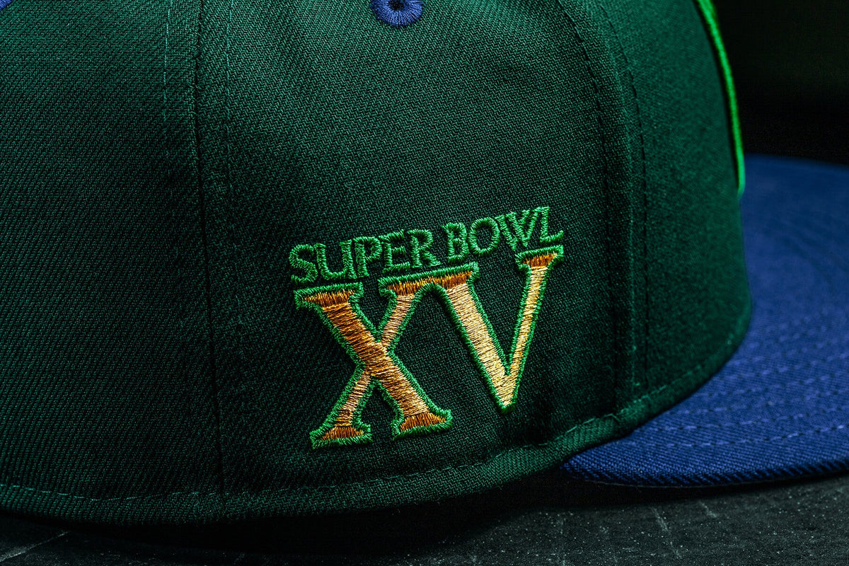 "Timepiece" Las Vegas Raiders Fitted - Green/Royal