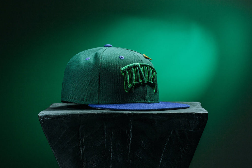"Timepiece" UNLV Rebels Fitted - Green/Royal