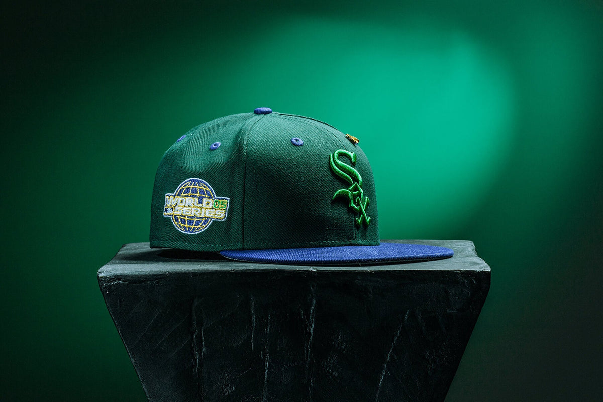 "Timepiece" Chicago White Sox Fitted - Green/Royal