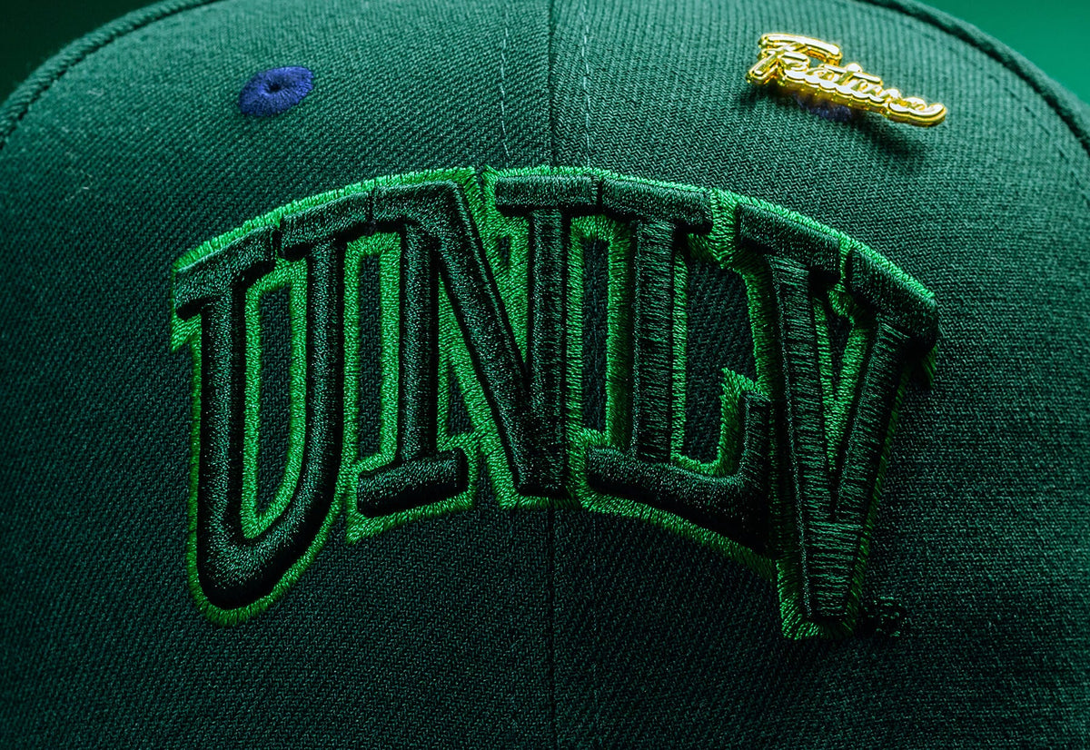 "Timepiece" UNLV Rebels Fitted - Green/Royal