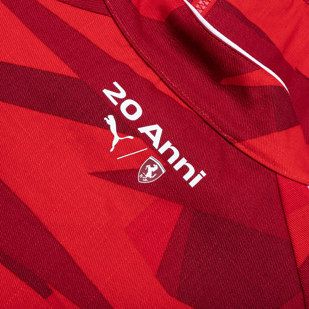Scuderia Ferrari HP 20 Years of Red T7 Track Jacket - Rosso Corsa