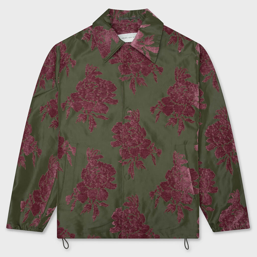 Fil Coupe Floral Vorries M.W. Jacket - Pink