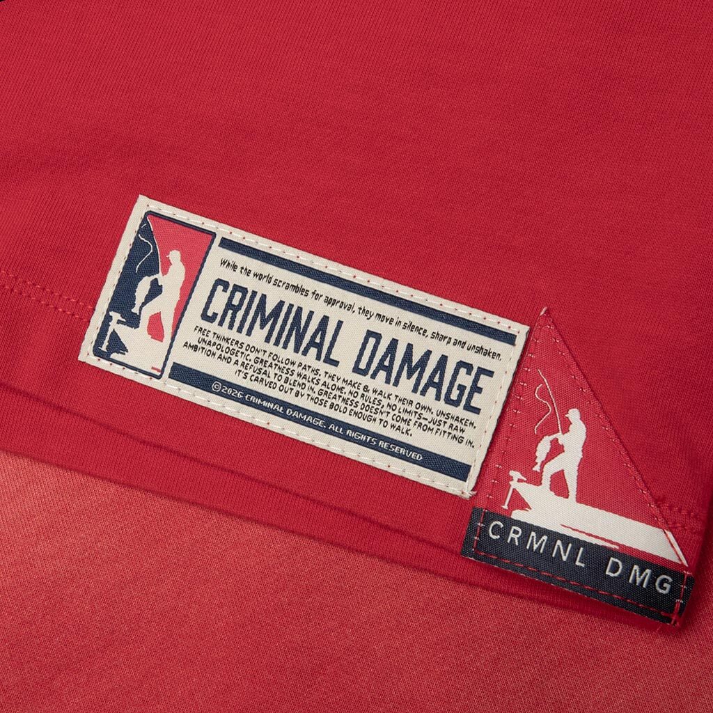 Fishing Company T-Shirt - Washed Red