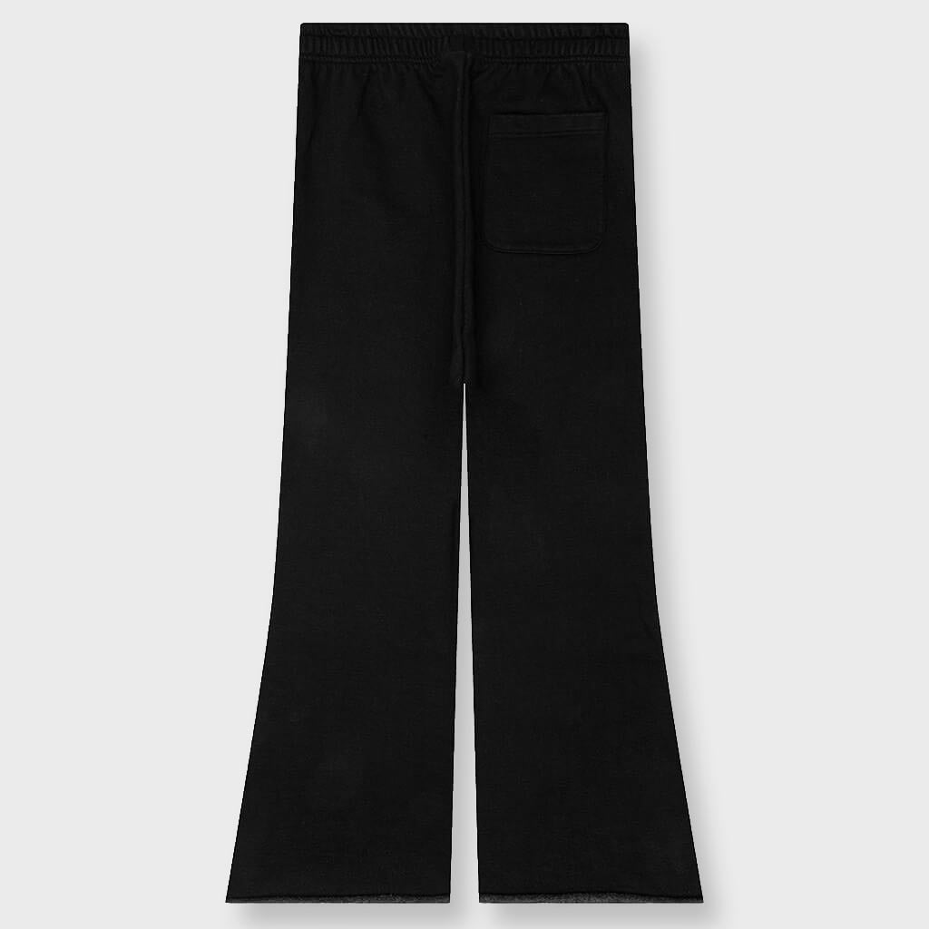 Flare Sweat Pants - Black