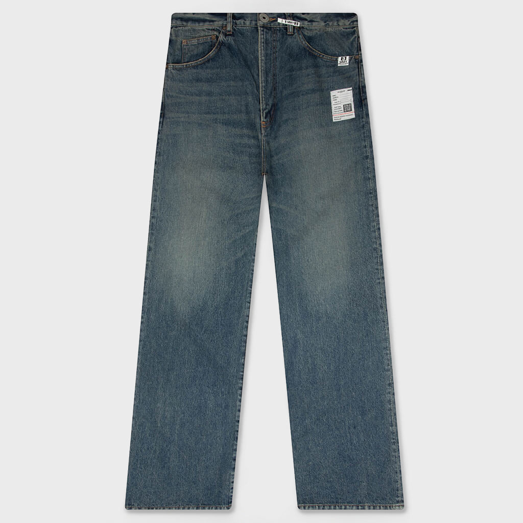 Flare Tapered Jeans - Indigo