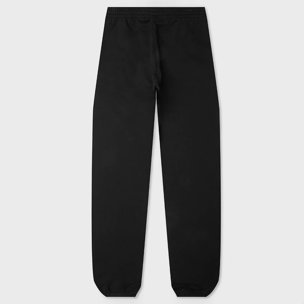 Logo Printed Track Pants - Black