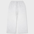 Fleece Logo Sweatpants - Pale Grey Melange