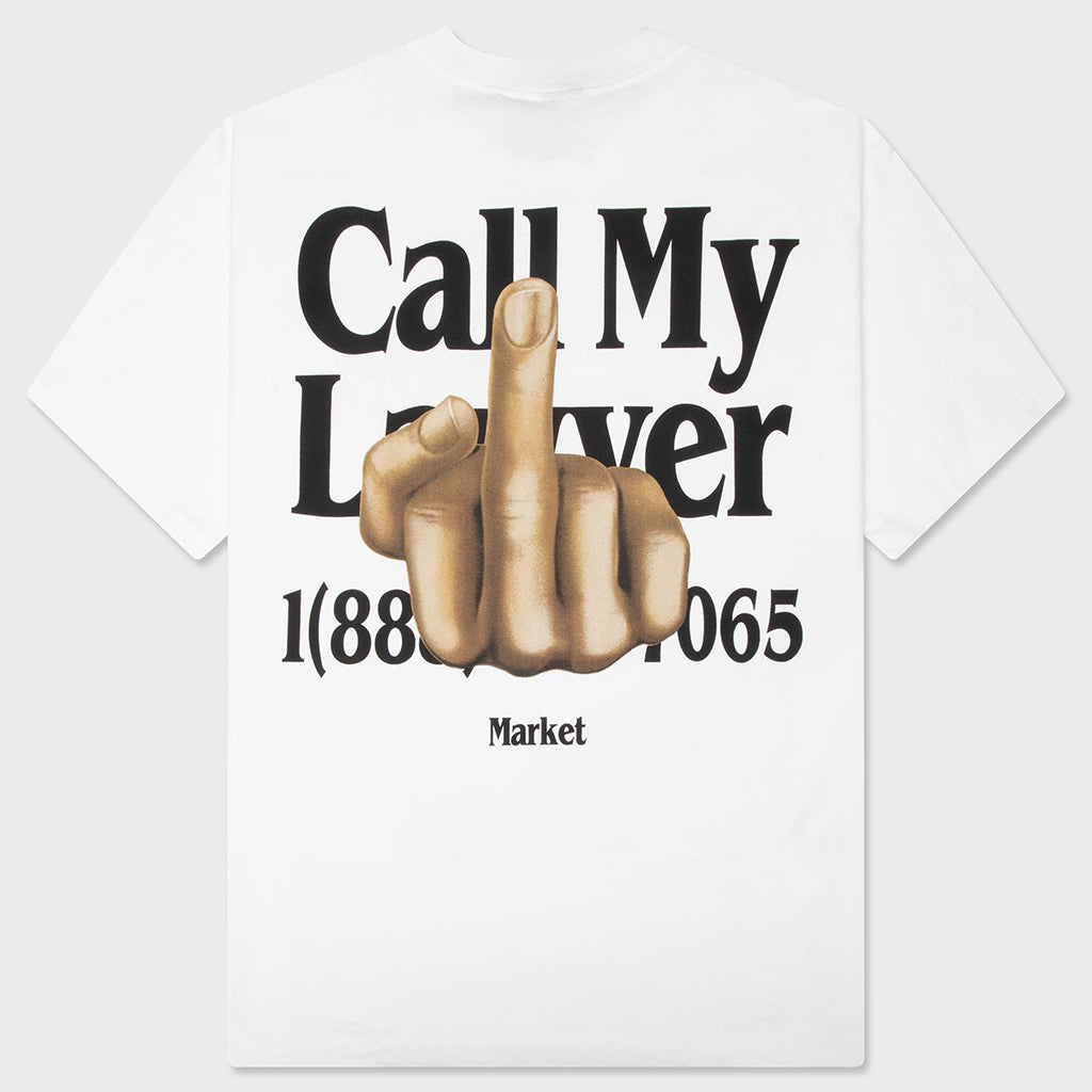 Flip The Bird T-Shirt - White