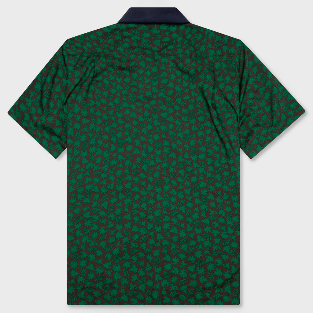Floral Print Shirt - Green