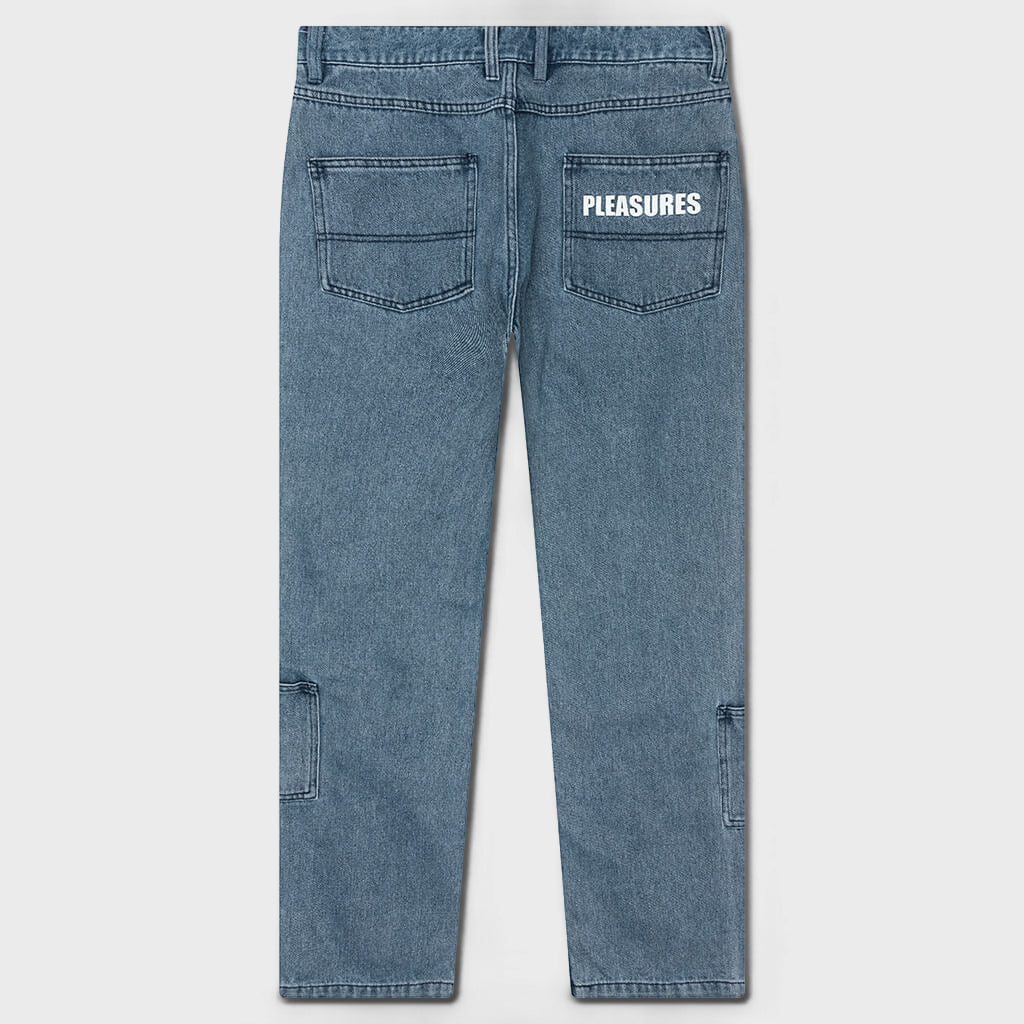 Floral Ultra Double Knee - Indigo