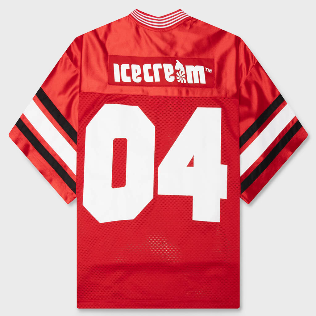 For Us S/S Knit Jersey - Pompeian Red