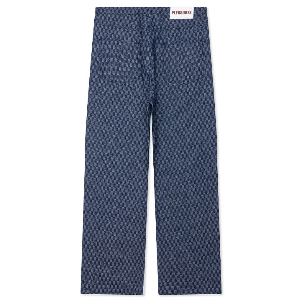 Formula Baggy Jeans - Indigo Checker