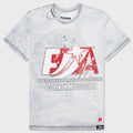 Founding Narrative Tee - Blue Burnout