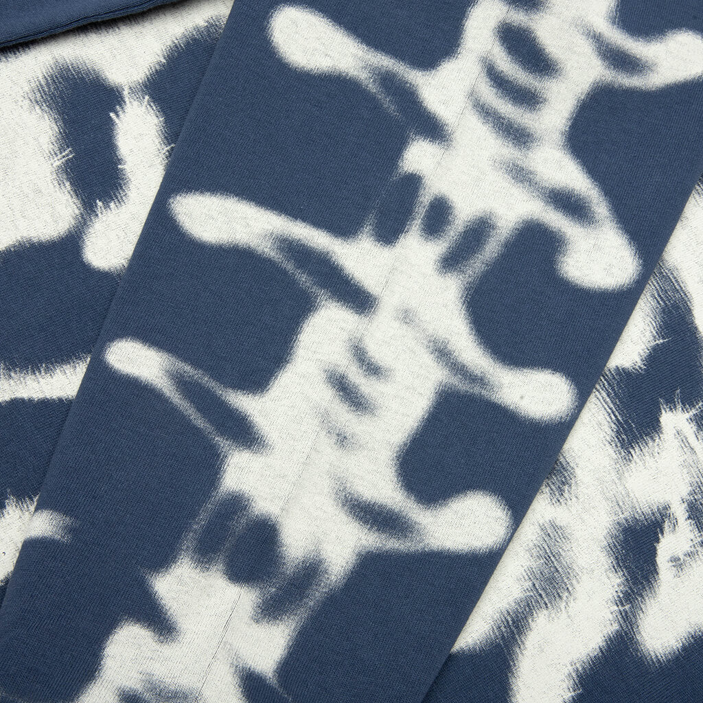 Airbrushed L/S Top - Blue