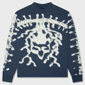 Airbrushed L/S Top - Blue