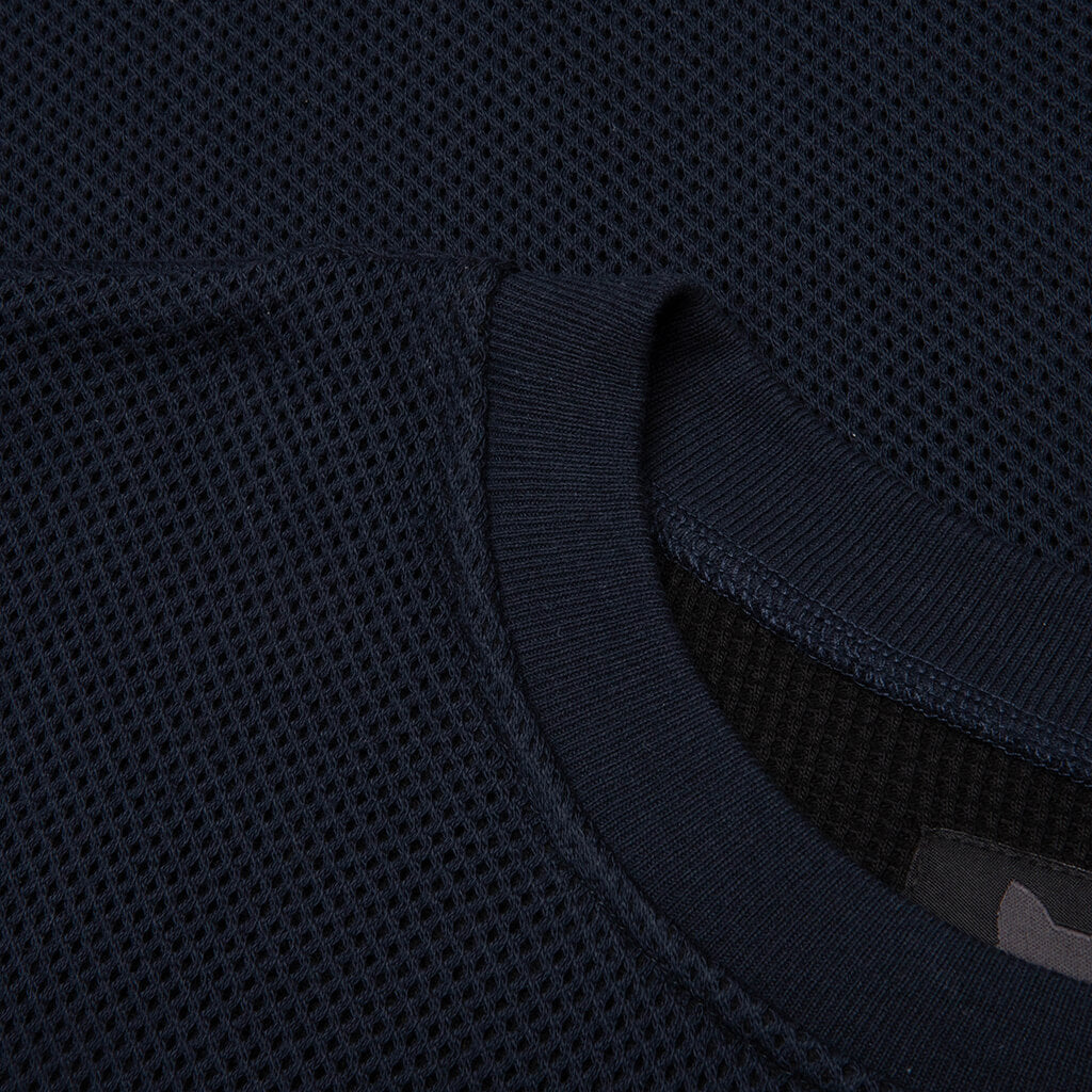 Double Layer L/S Top - Navy
