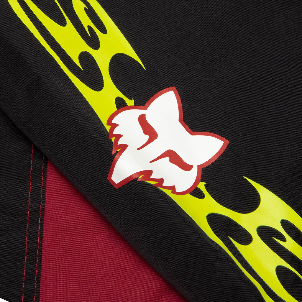 Paneled Pant - Red