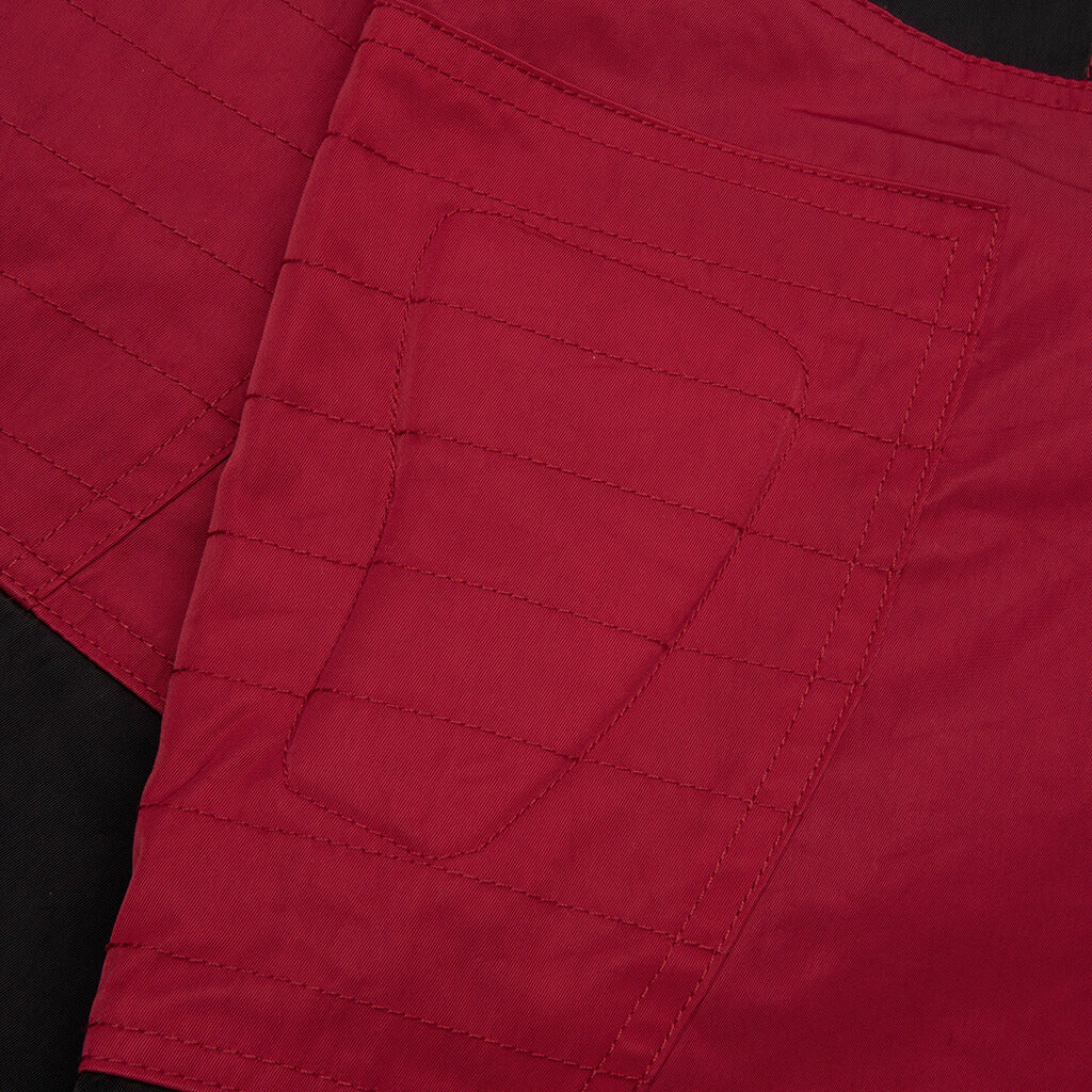 Paneled Pant - Red