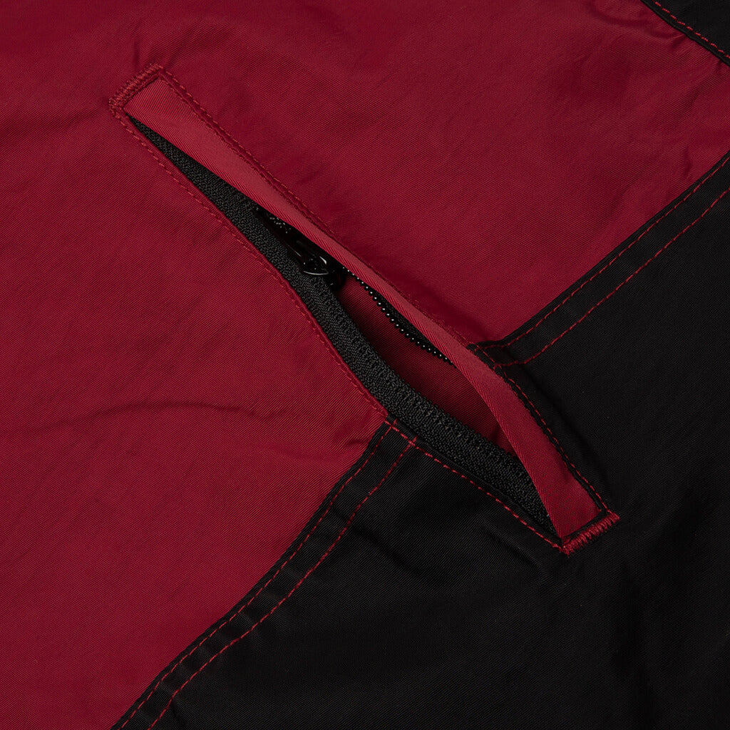 Paneled Pant - Red