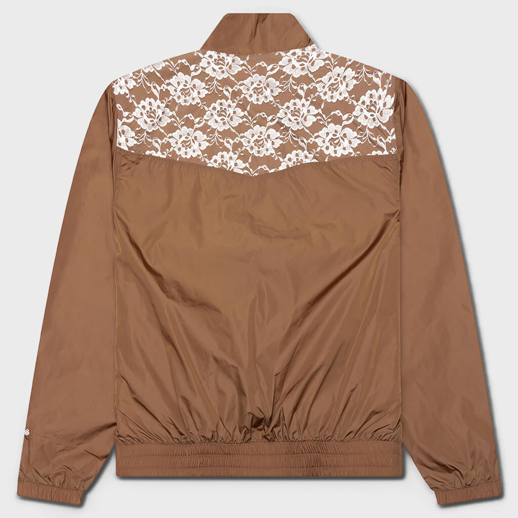 Francesca Track Jacket - Brown