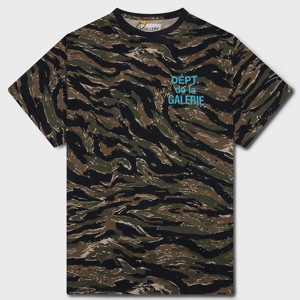 French Tee - Tiger Camo