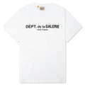 French Logo Lux Tee - Clean White