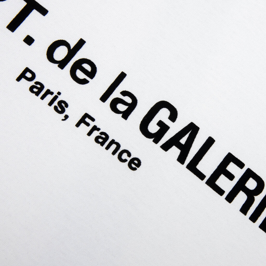 French Logo Lux Tee - Clean White